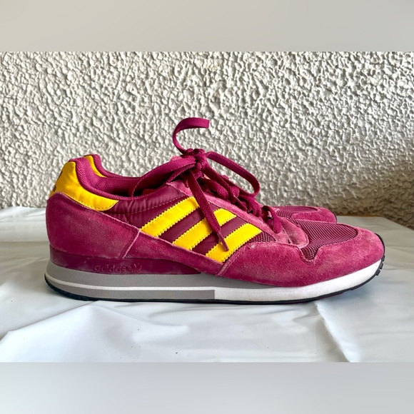 adidas Other - adidas Originals SL 72 OG sneakers in burgundy and yellow mens size 10